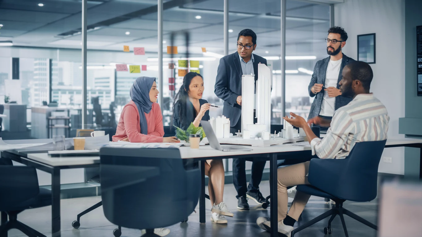 creative agency meeting